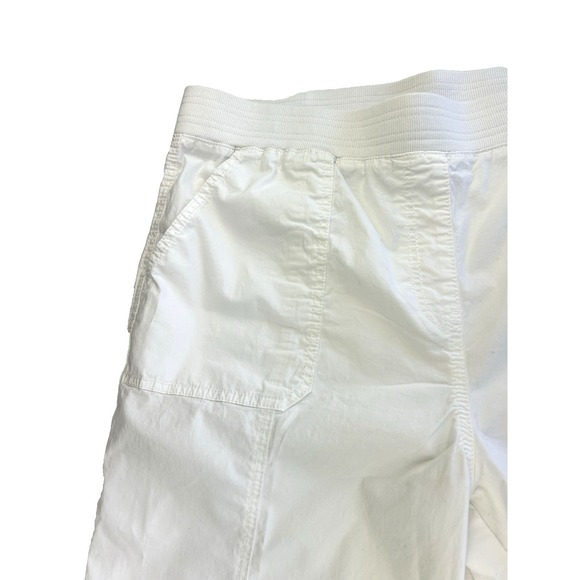 Chico's Roll Tab Crop Pant Effortless Closet Staple Coastal Grandma Size 3-XL - Picture 5 of 12